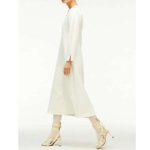 NWT ZARA SEAM DETAIL DRESS LIMITED EDITION  OYSTER WHITE - REF. 8192/721
